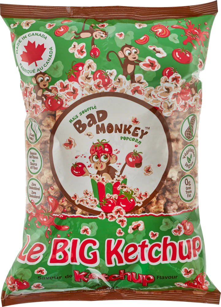Bad Monkey Popcorn Le Big Ketchup