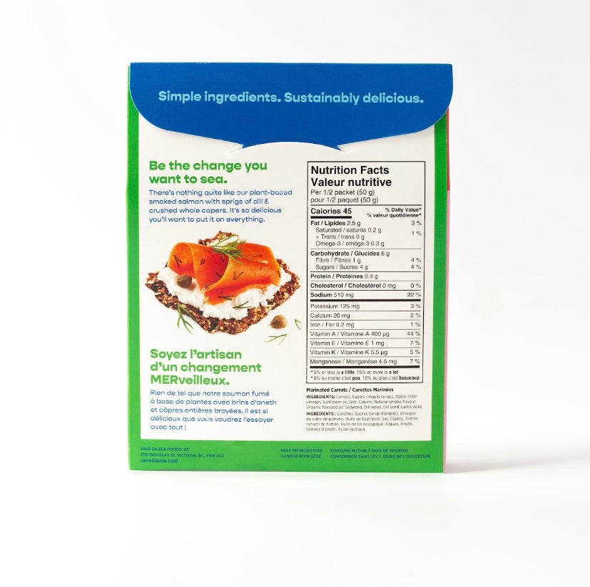 Buy Save Da Sea Smoked Salmon With Dill & Capers Online Good Rebel