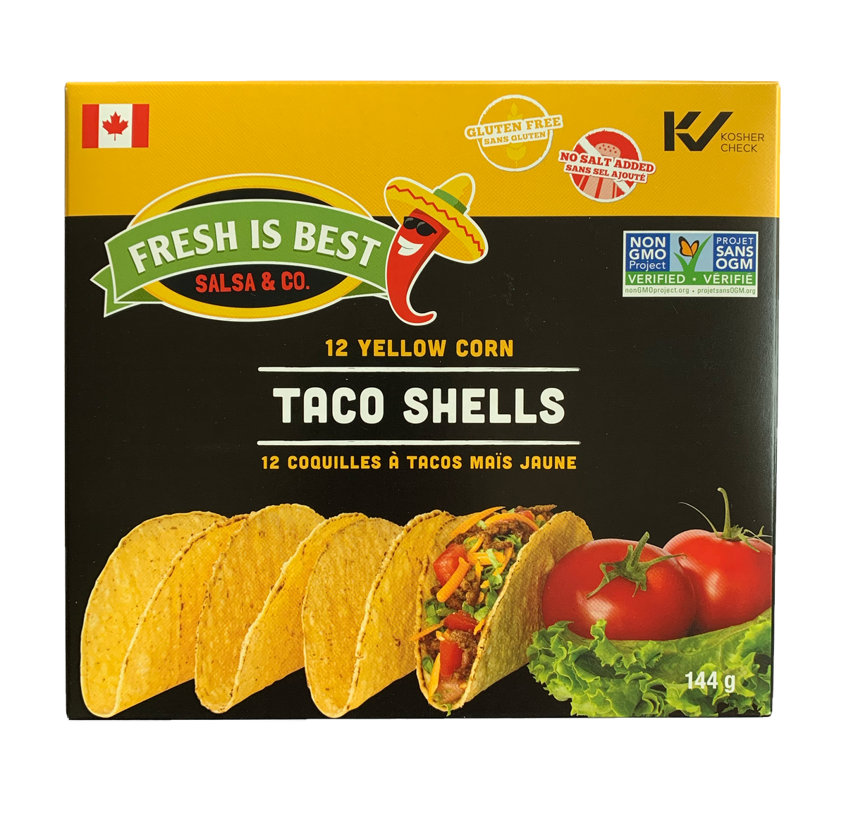 Fresh Is Best Yellow Corn Taco Shells Good Rebel