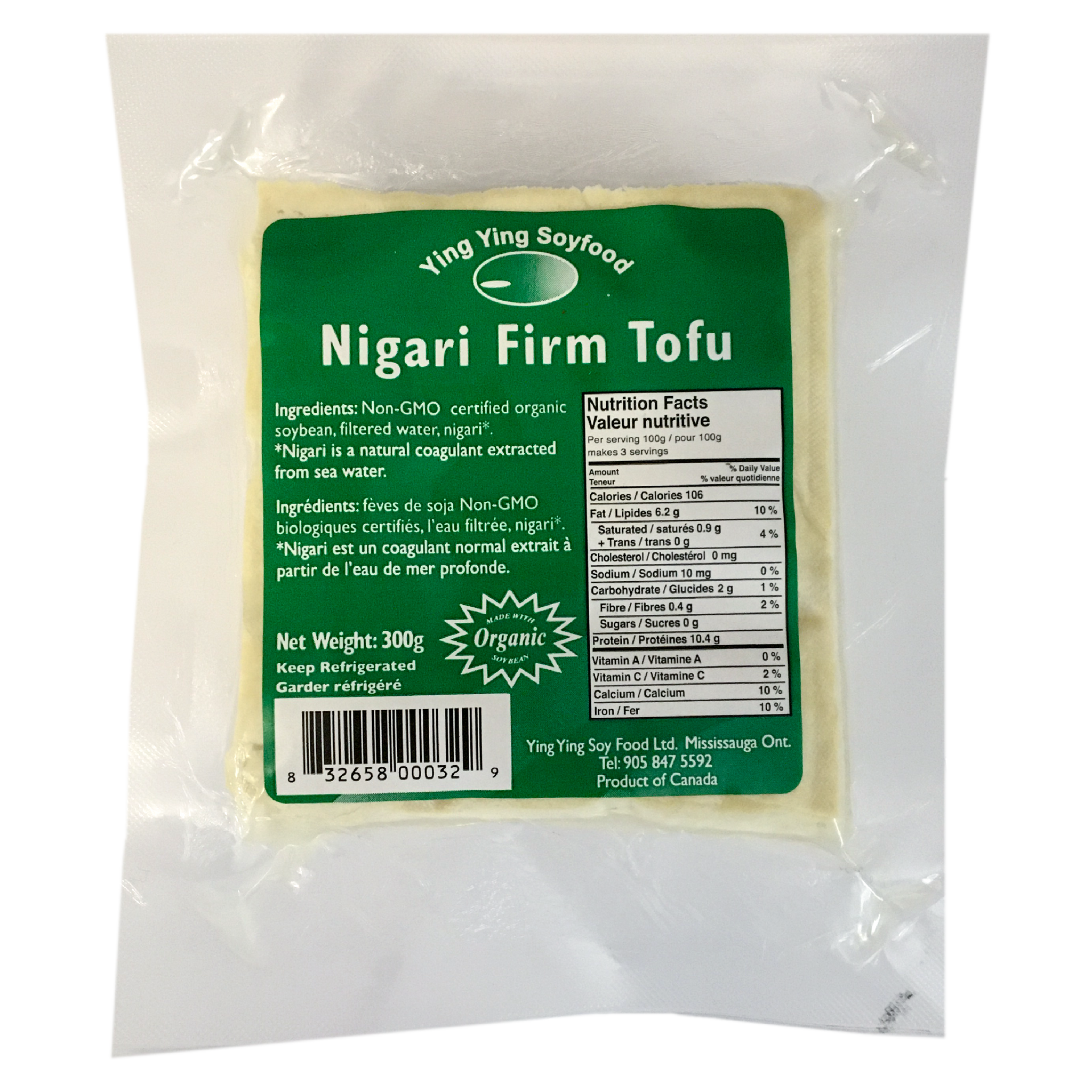 Ying Ying Nigari Firm Tofu