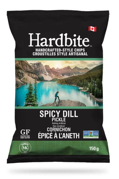 Hardbite Spicy Dill Pickle Potato Chips