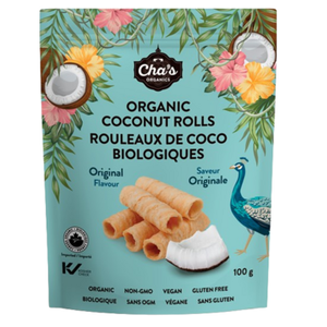 Cha's Organics Organic Coconut Rolls Original