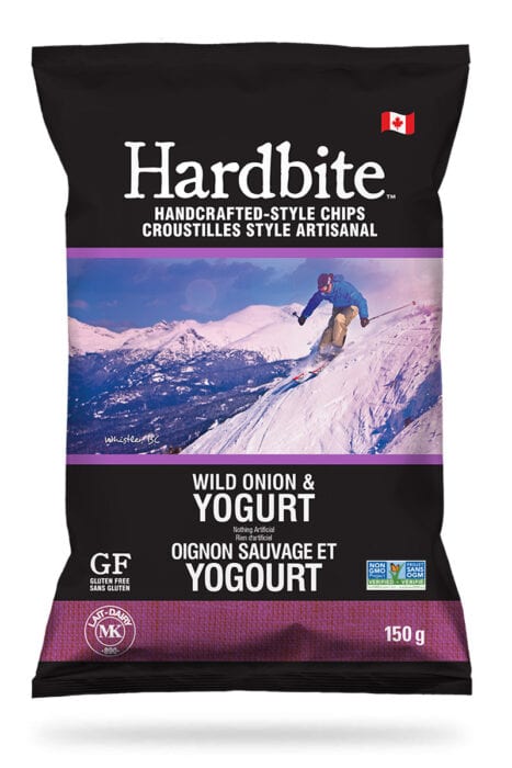 Hardbite Wild Onion & Yogurt Potato Chips