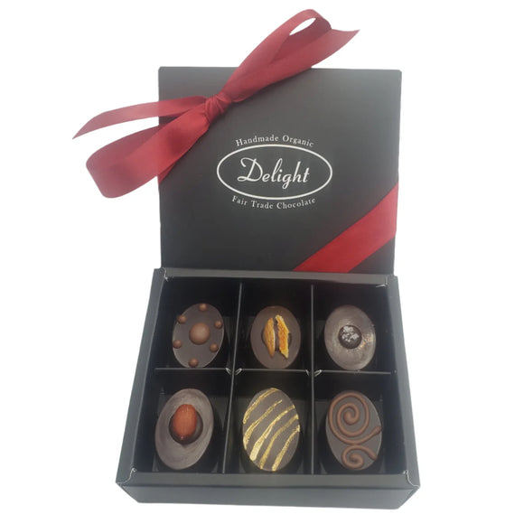 Delight Holiday De La Terre Truffle Box (6 Count)