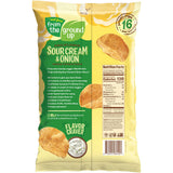 From The Ground Up Cauliflower Sour Cream & Onion Veggie Potato Chips
