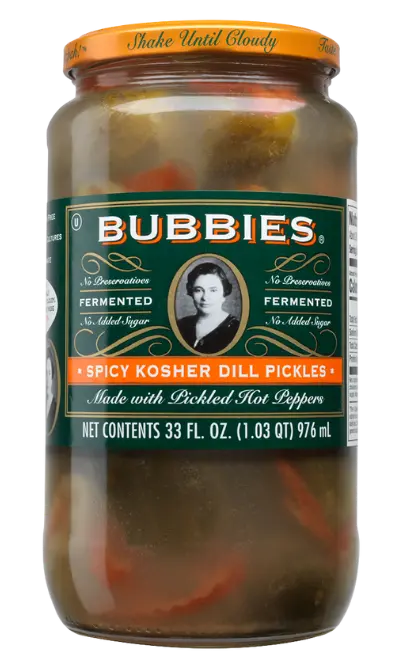 Bubbies Spicy Dill Pickles