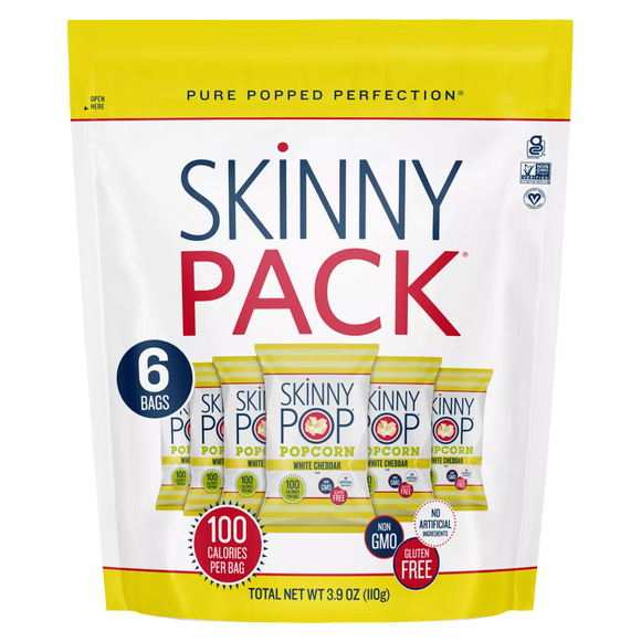 Skinny Pop White Cheddar Skinnypack