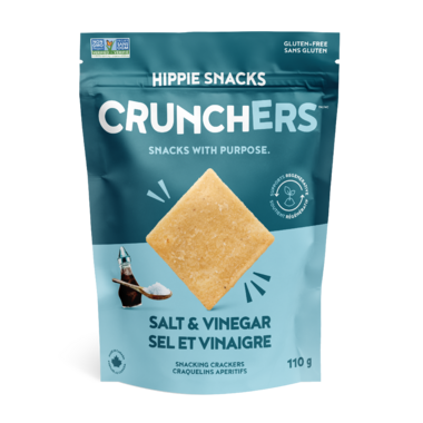 Hippie Snacks Crunchers Salt & Vinegar