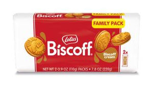 Lotus Biscoff Sandwich Cookies Biscoff Flavour 220g Double Pack