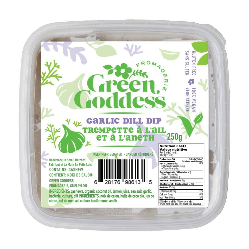 Green Goddess Garlic Dill Dip
