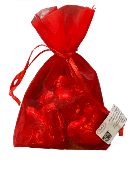 Delight Foil Wrapped Dark Chocolate Hearts (6 Pack)