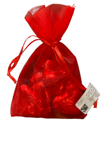 Delight Foil Wrapped Dark Chocolate Hearts (6 Pack)