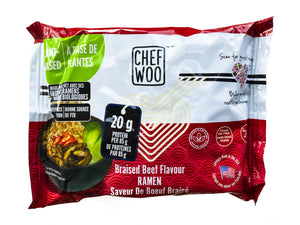 Chef Woo Braised Beef Ramen Bag