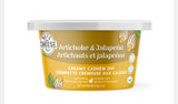 Nuts For Cheese Artichoke and Jalapeño Creamy Cashew Dip