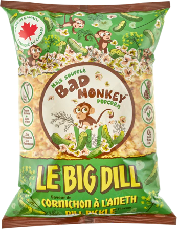 Bad Monkey Popcorn Le Big Dill