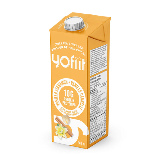 Yofiit High Protein Chickpea Milk Vanilla Cinnamon