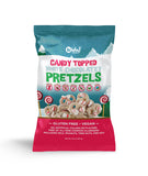 No Whey Candied White Chocolate Pretzels