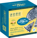 Nut Grove Chèvre Style With Ash Rind Aged Cashew Cheese