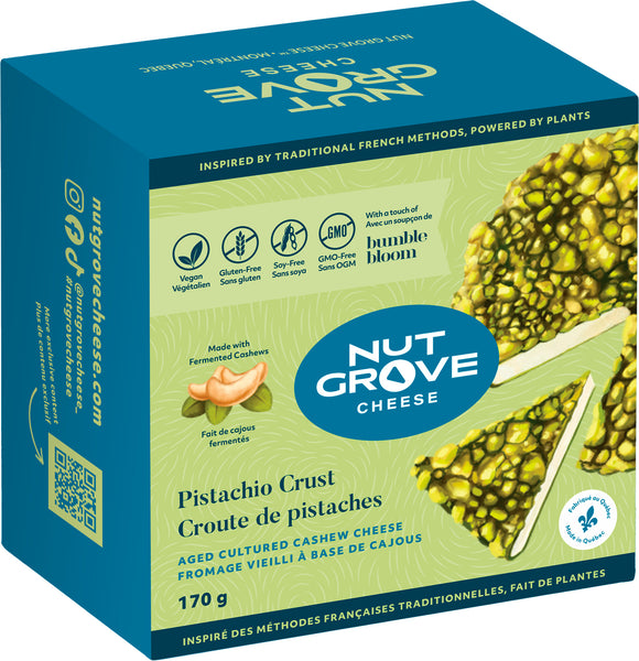 Nut Grove Pistachio Crust Aged Cashew Cheese