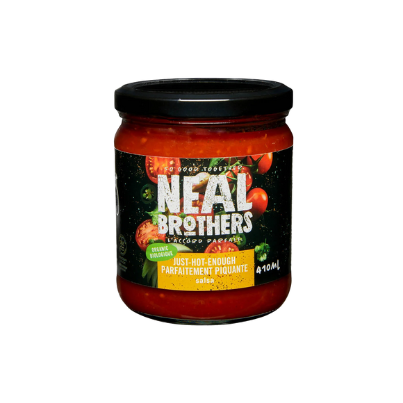 Neal Brothers Organic Just-Hot-Enough Salsa