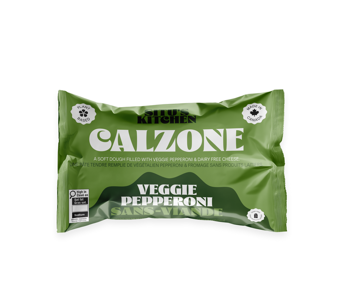 Situ's Kitchen Pepperoni & Cheese Calzone – Good Rebel