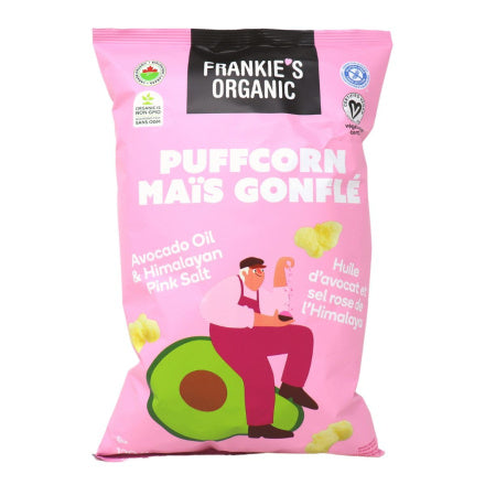 Frankie’s Organic Puffcorn Avocado Oil & Himalayan Pink Salt