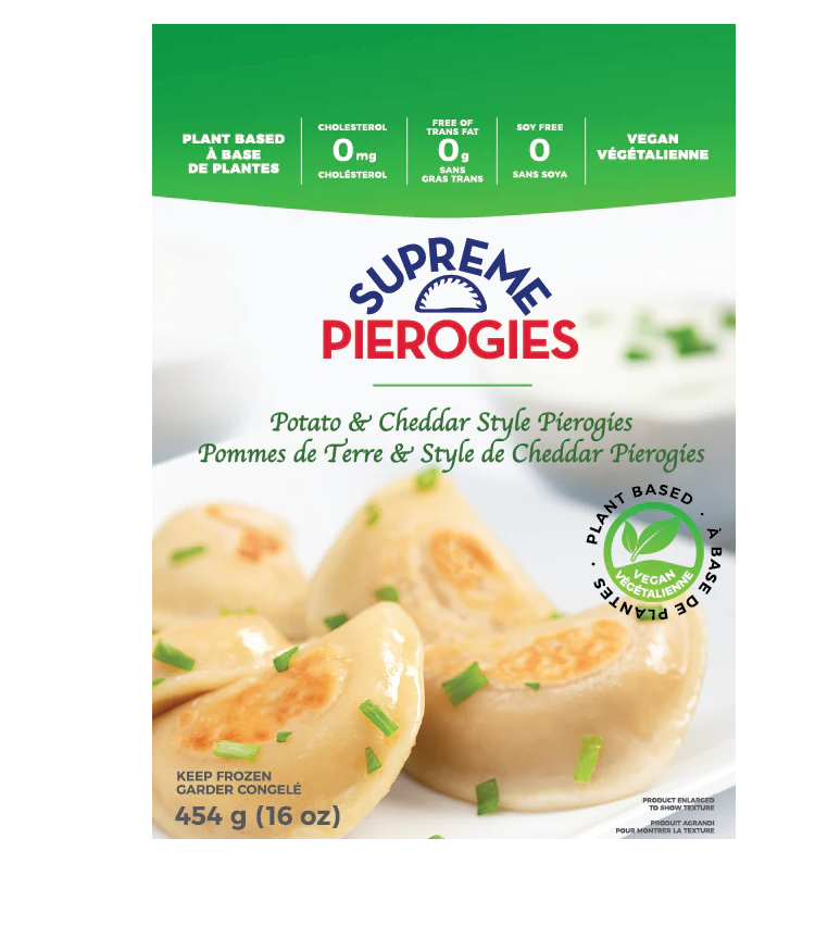Supreme Pierogies Potato & Vegan Cheddar