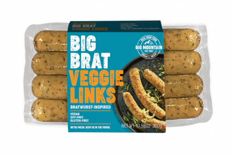 Big Mountain Foods Bratwurst Sausages