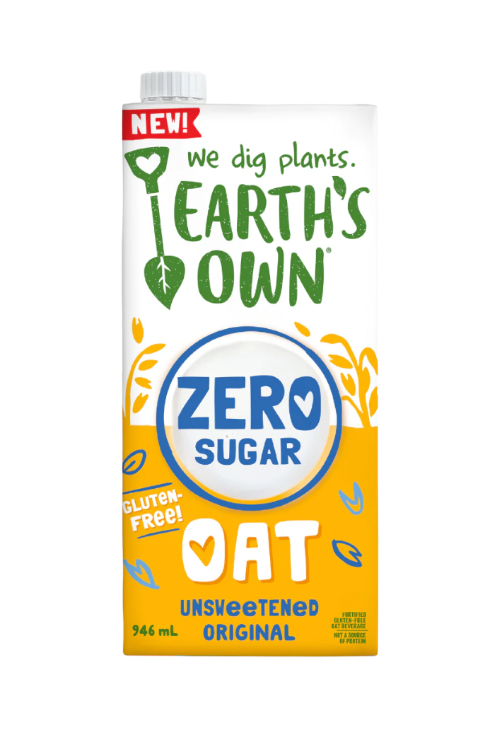 Earth's Own Zero Sugar Oat Milk