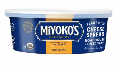 Miyoko's Plant Milk Cheese Spread Roadhouse Cheddar