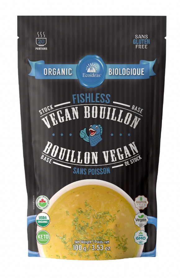 Ecoideas Organic Vegan Bouillon Fishless