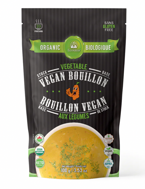 Ecoideas Organic Vegan Bouillon Vegetable