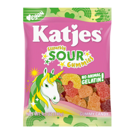Katjes Sparkly Sour Gummies