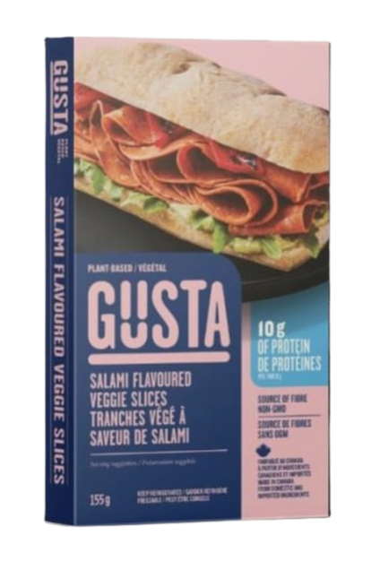 Gusta Salami Flavoured Veggie Slices