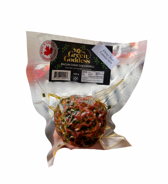 Green Goddess Classic Cheeseball (AKA Bacun & Chive)