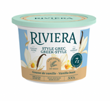Riviera Oat Based Greek Yogurt Vanilla Bean