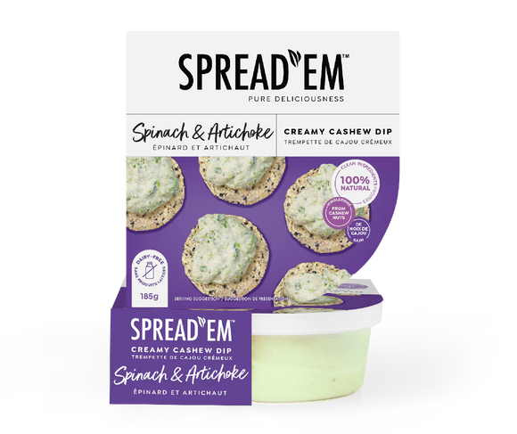 Spread 'Em Kitchen Spinach & Artichoke Dip