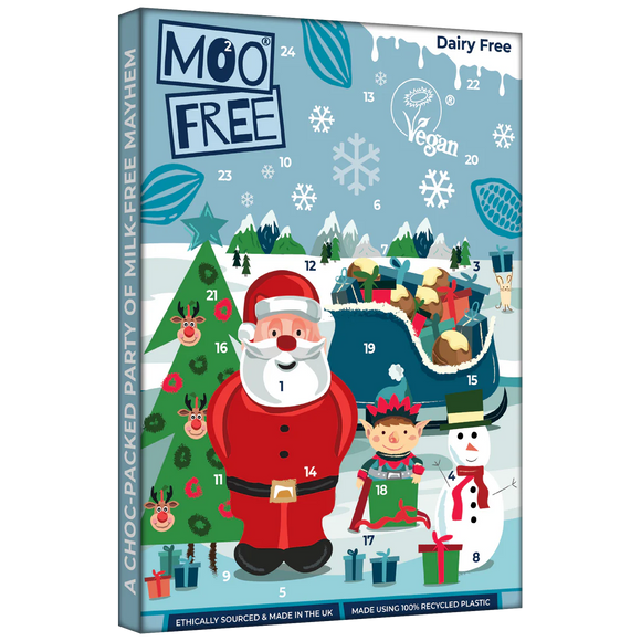 Moo Free Advent Calendar White Chocolate