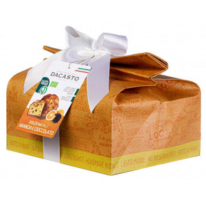 Dacasto Organic Vegan Orange & Chocolate Panettone