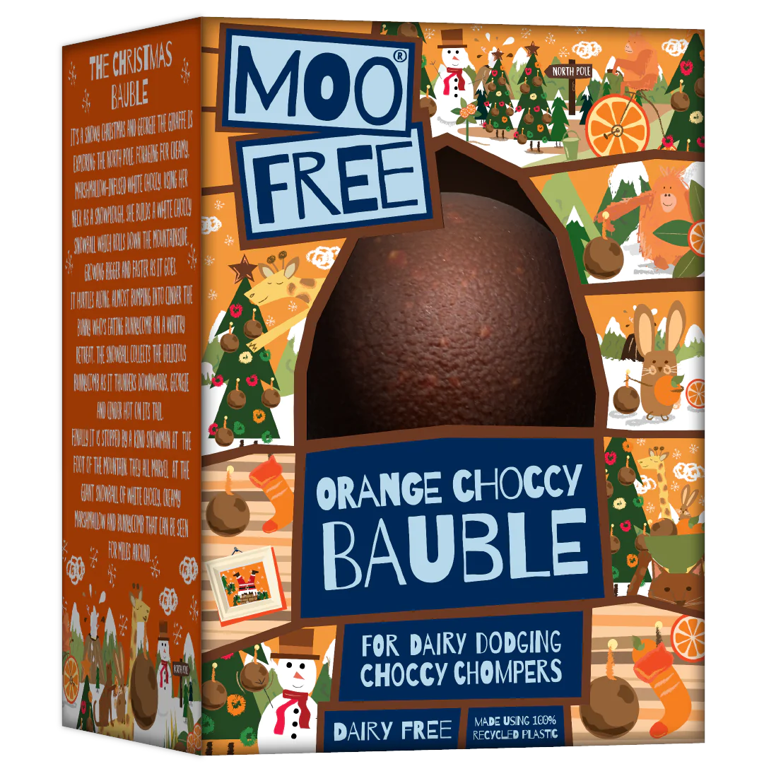 Moo Free Choccy Orange Bauble