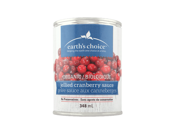 Earth's Choice Organic Jellied Cranberry Sauce