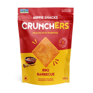 Hippie Snacks Crunchers BBQ