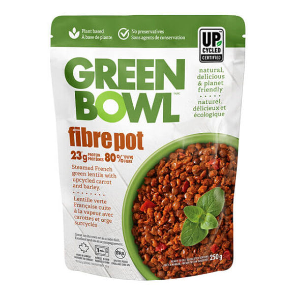 Green Bowl Fibre Pot