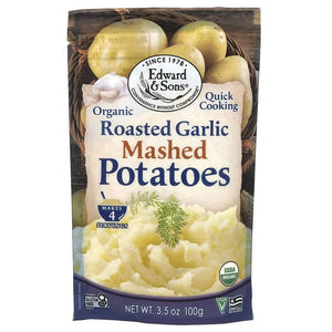 Edward and Sons Organic Mashed Potatoes Roasted Garlic