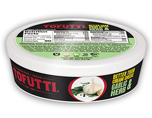 Tofutti Garlic and Herb Cream Cheese