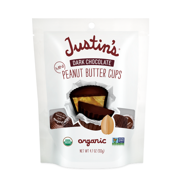 Buy Justin's Mini Dark Chocolate Peanut Butter Cups Online – Good