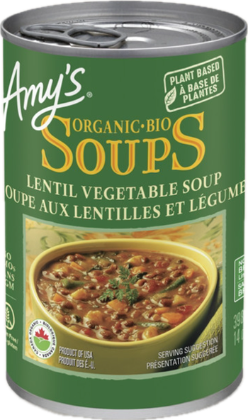 Amy's Kitchen Lentil Vegetable Soup