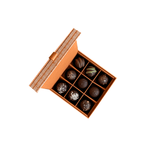 Sjaak's Dark Chocolate Truffle Assortment (9pc)