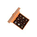 Sjaak's Dark Chocolate Truffle Assortment (9pc)