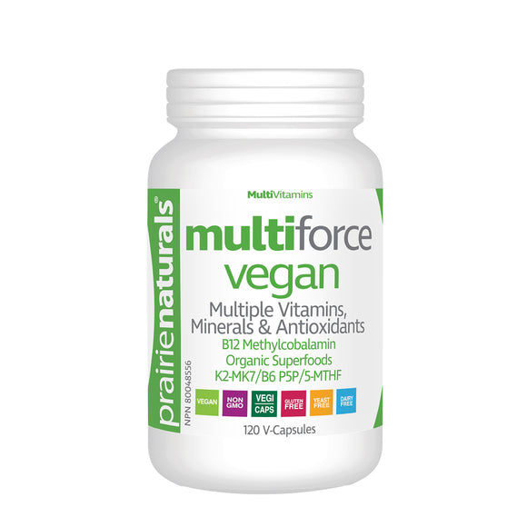 Prairie Naturals Multi-Force Vegan Multivitamin